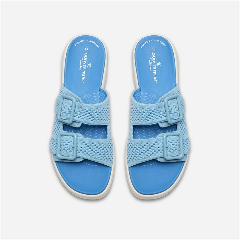 Clarks Dame Drift Faye Sandaler Bright Blue - Billede 2