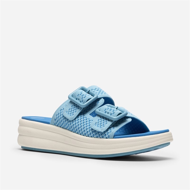 Clarks Dame Drift Faye Sandaler Bright Blue - Billede 4
