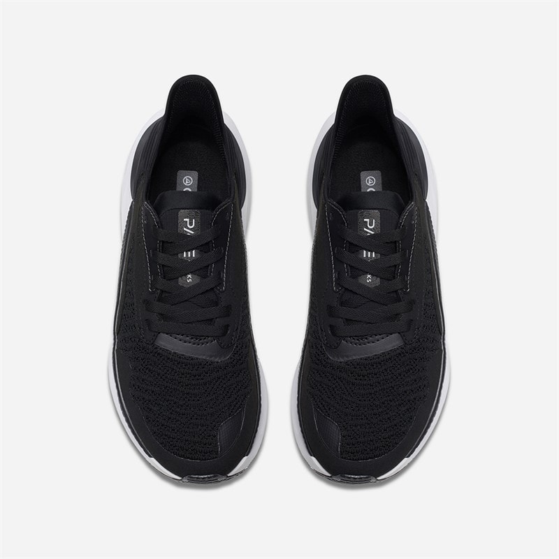 Clarks Dame Pace Træningssko Sort/Hvid - Billede 2