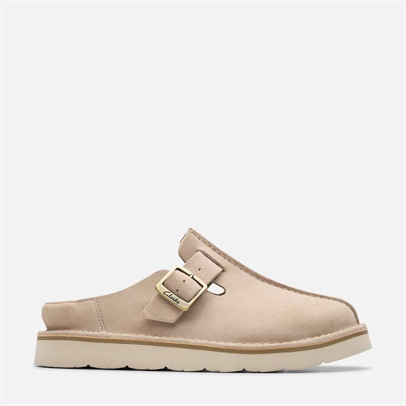 Clarks Dame Solsbury mule sandaler Sand Suede