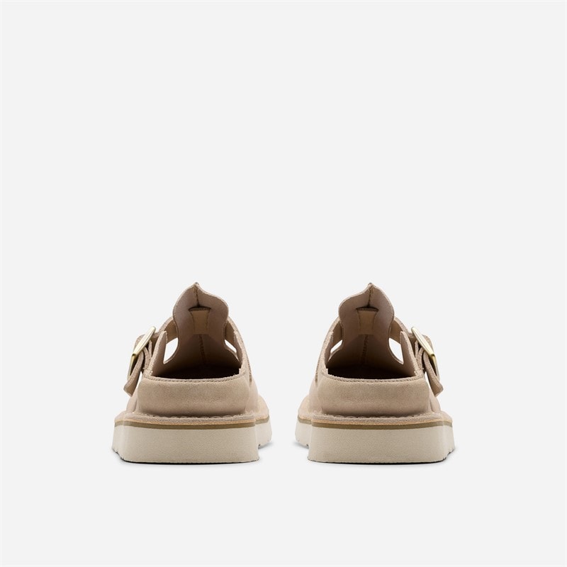 Clarks Dame Solsbury mule sandaler Sand Suede - Billede 5