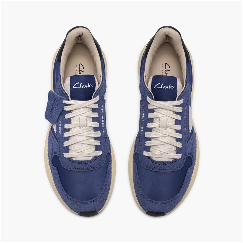 Clarks Herre Craft Wick Træningssko Blå - Billede 2
