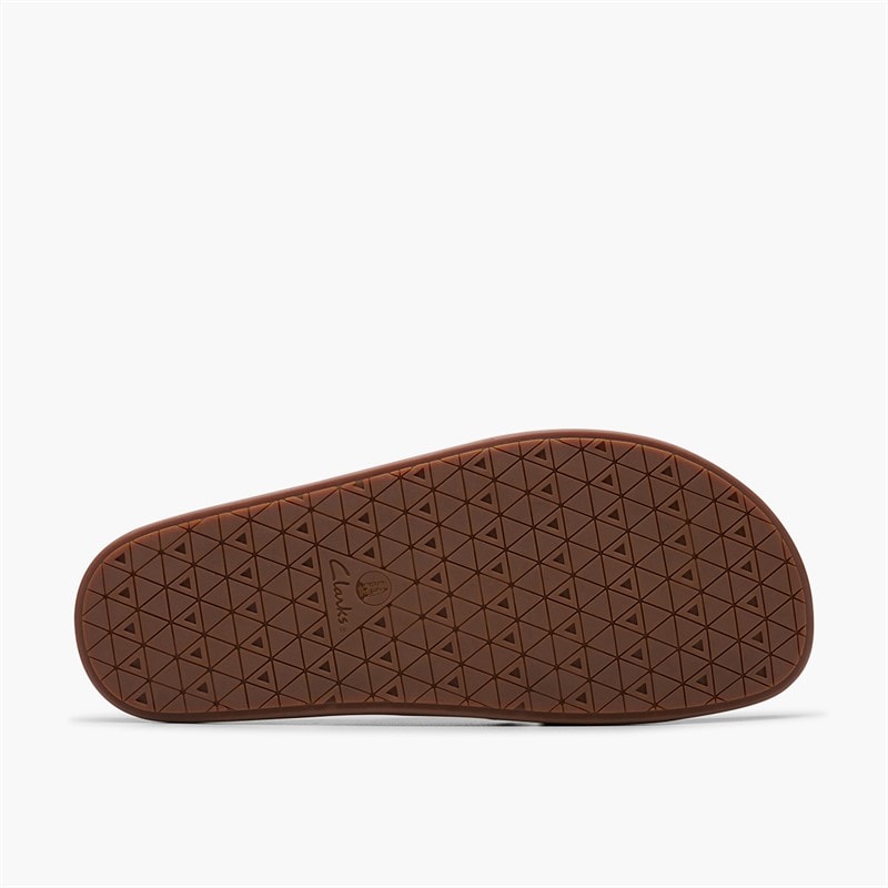 Clarks Herre Torford Krydsrem Sandaler Brown Leather - Billede 3