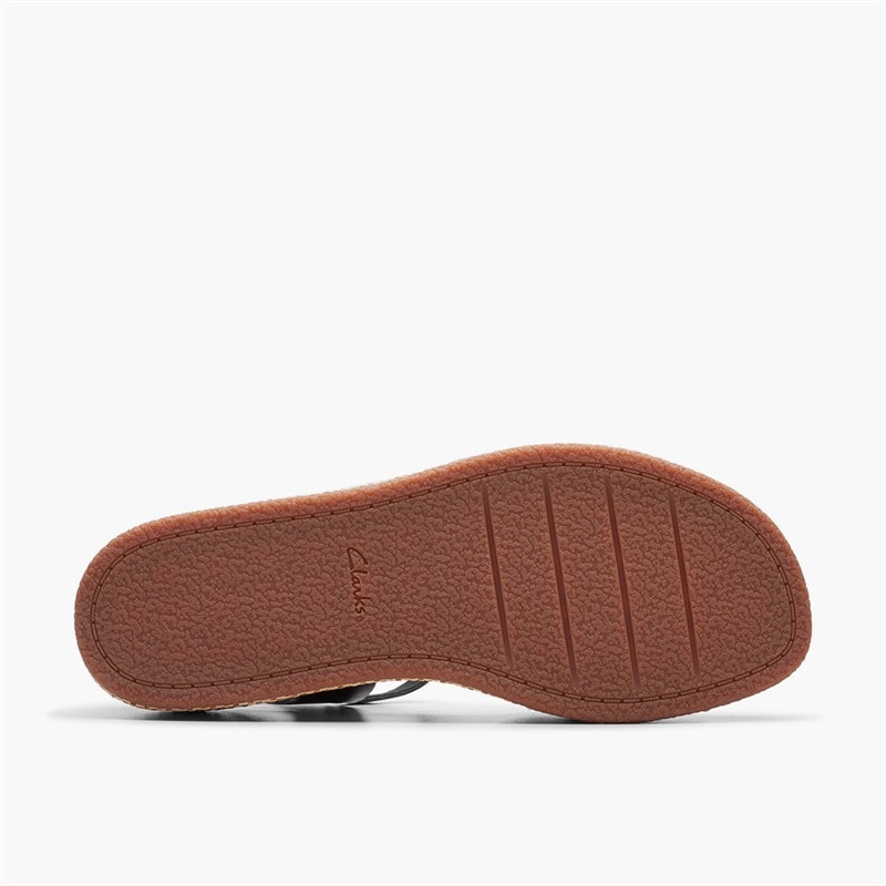 Clarks Dame Calenne Lily Kile sandaler Black Leather - Billede 3
