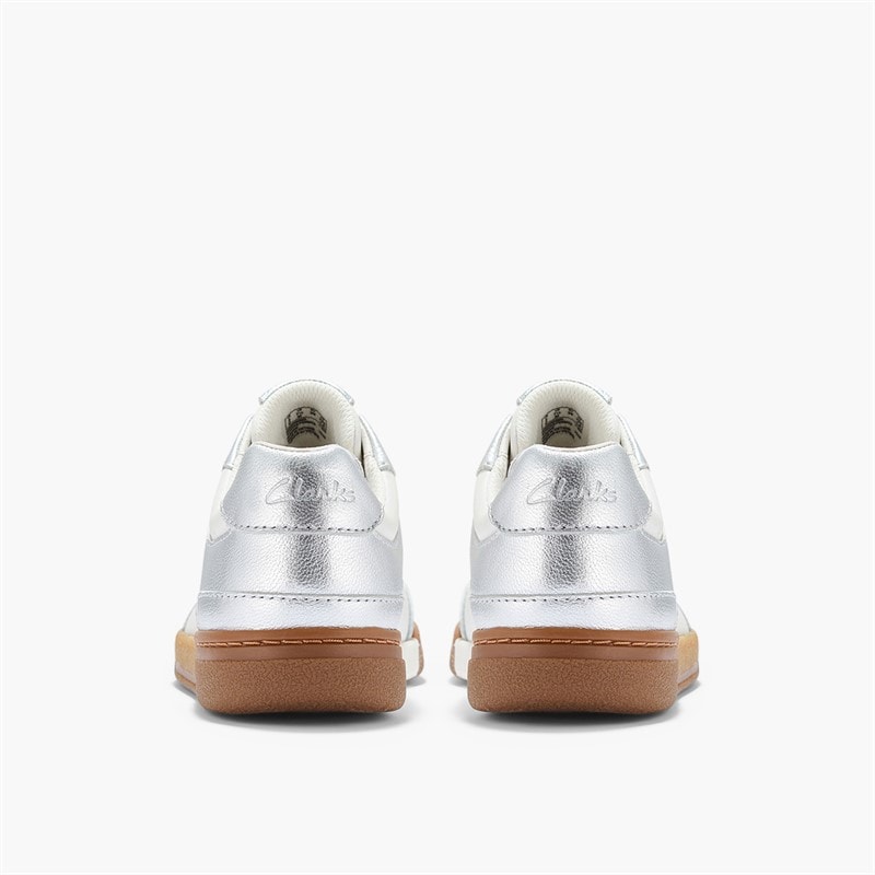 Clarks Dame Maseri Gå Træningssko Metallic Combi - Billede 5