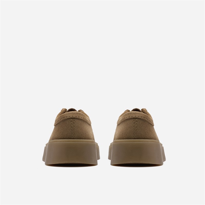 Clarks Dame Torview Mokkasiner Dark Sand Suede - Billede 5