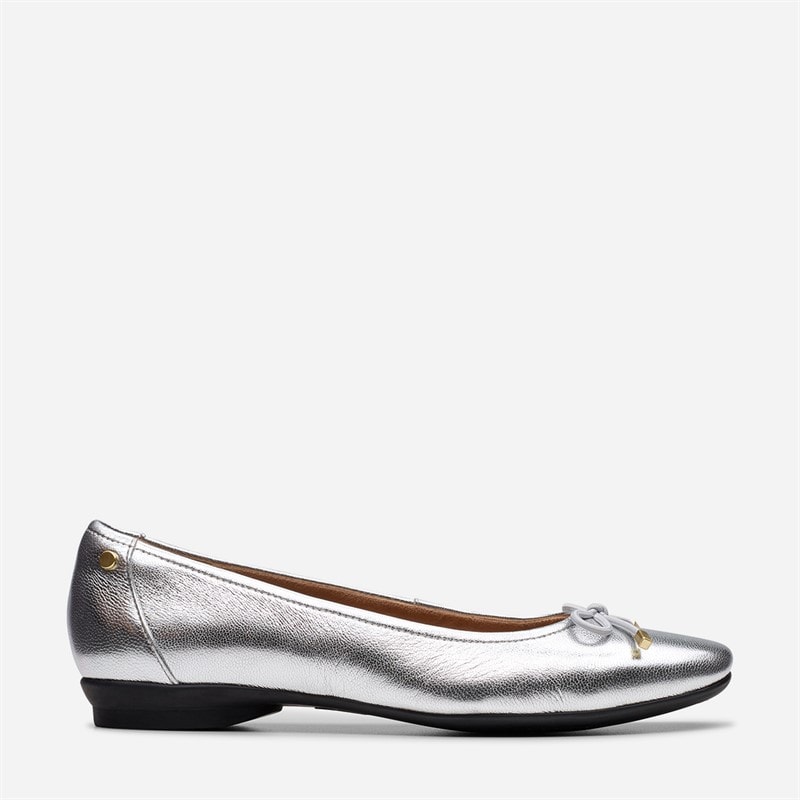 Clarks Dame Candra Light Sko Silver Metallic
