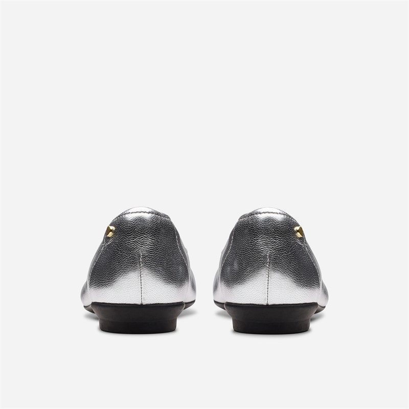 Clarks Dame Candra Light Sko Silver Metallic - Billede 5
