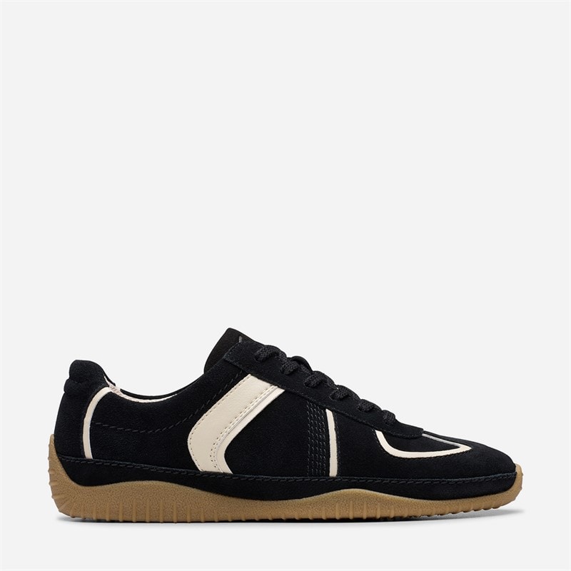 Clarks Dame Meridor lave profilstøvler Black Combi Sde