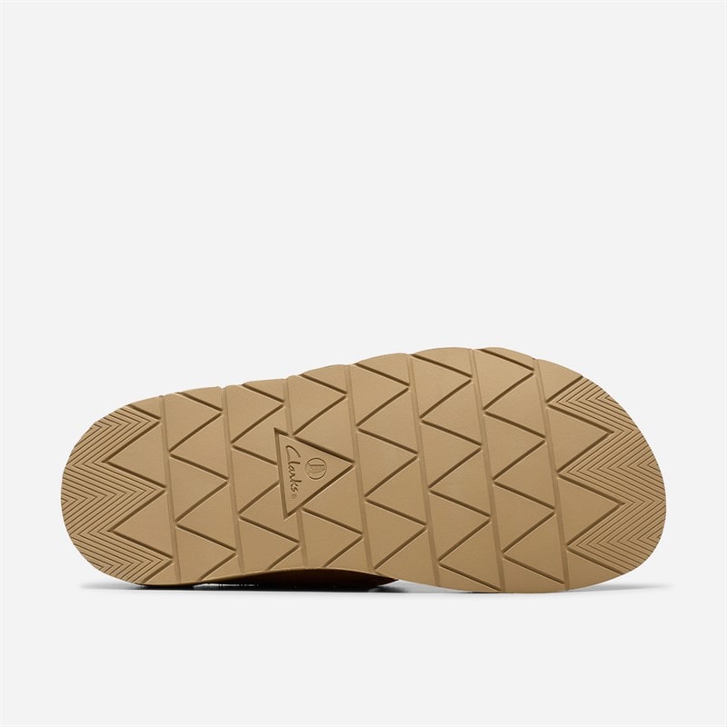 Clarks Herre Solsbury Mule Sandaler Cola Suede - Billede 3