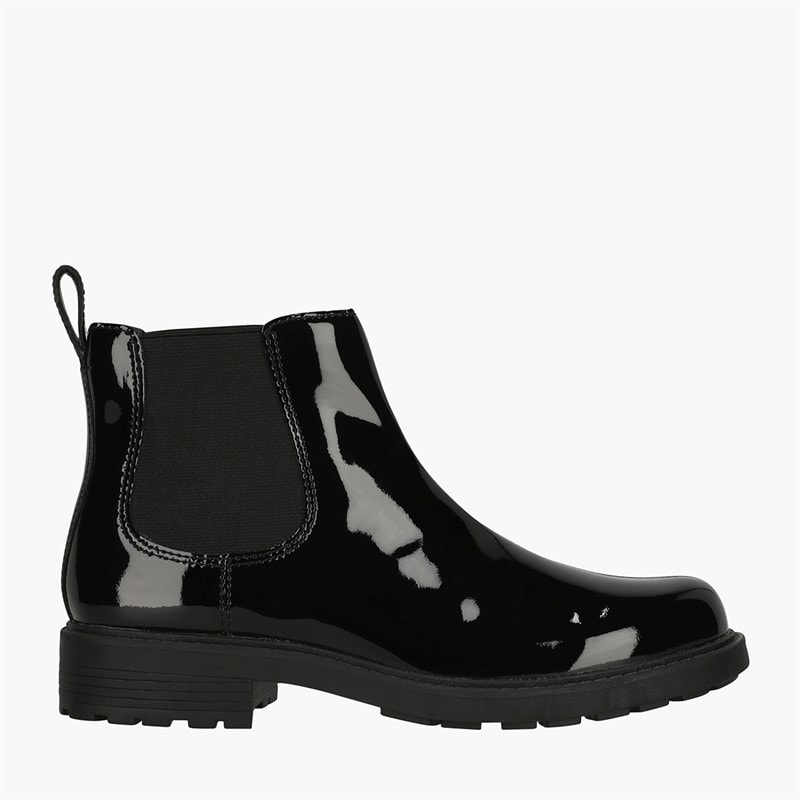 Clarks Dame Premium Orinoco 2 Lane D Støvler Black Pat