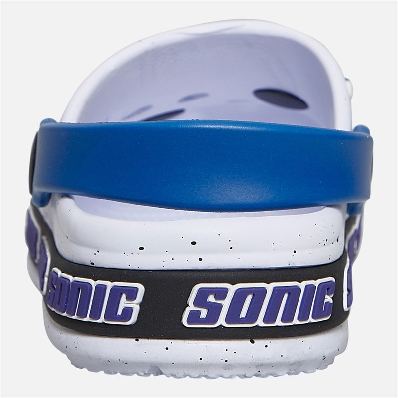 Sonic Drengenes Shilka Træsko Hvid/Multi - Billede 4