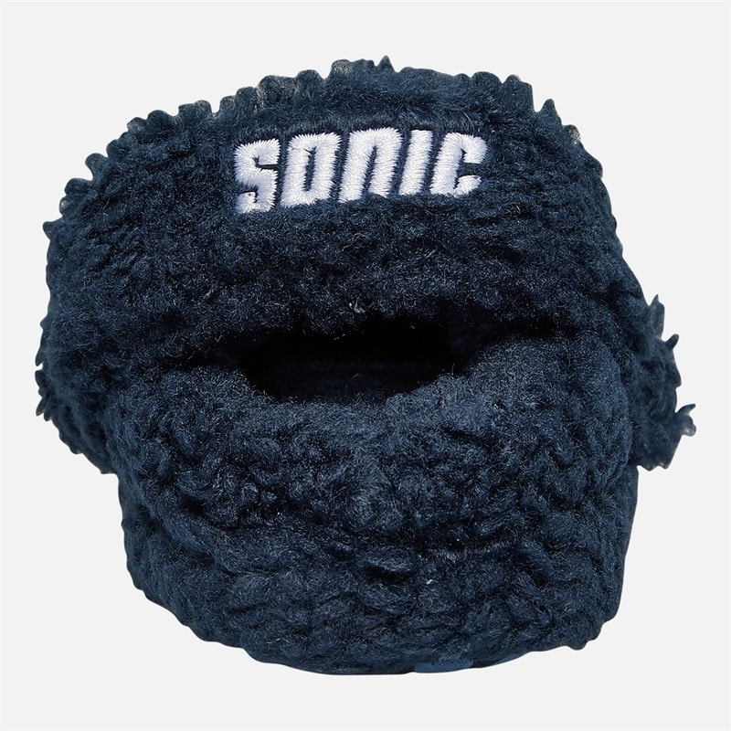 Sonic Drenge Ongar Borg Hjemmesko Navy / Blå - Billede 4