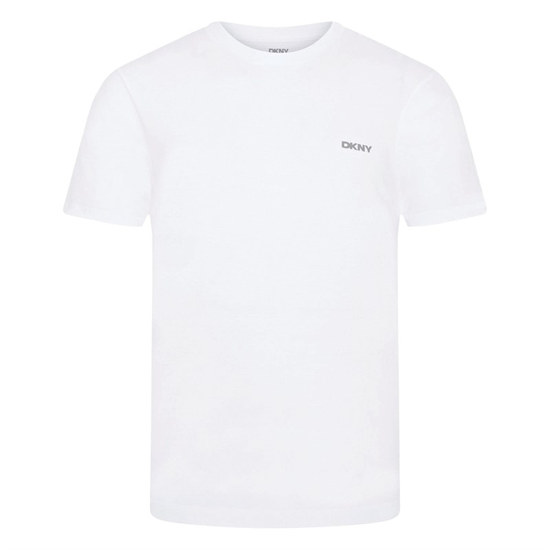 DKNY Herre Giants Tre Pak T-shirts Navy/Hvid/Blå - Billede 2