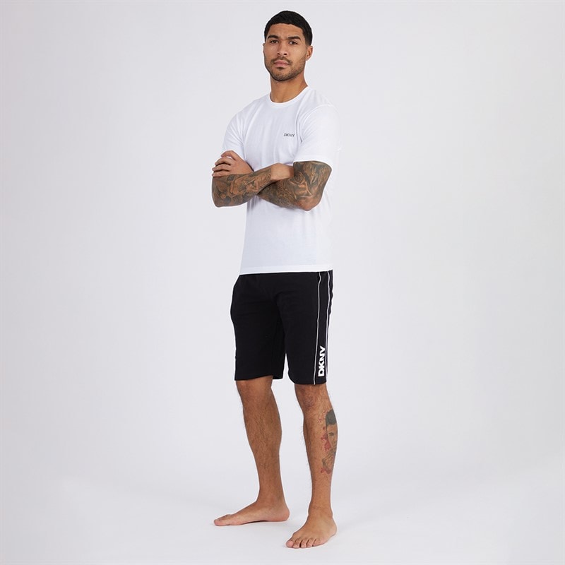 DKNY Herre Cavaliers Shorts af jerseystof Sort - Billede 4