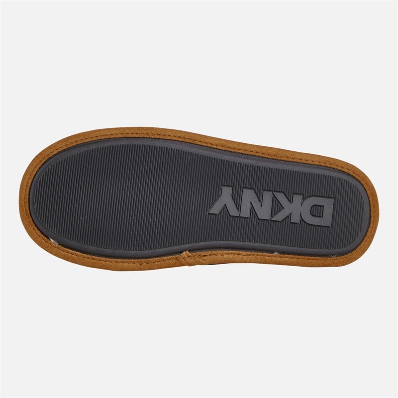 DKNY Herre Castor Mule Hjemmesko Sandfarvet/Sort - Billede 3
