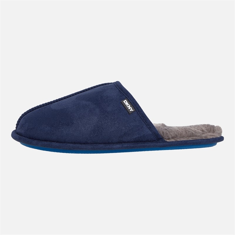 DKNY Herre Castor Mule Hjemmesko Marineblå/Fransk blå - Billede 2