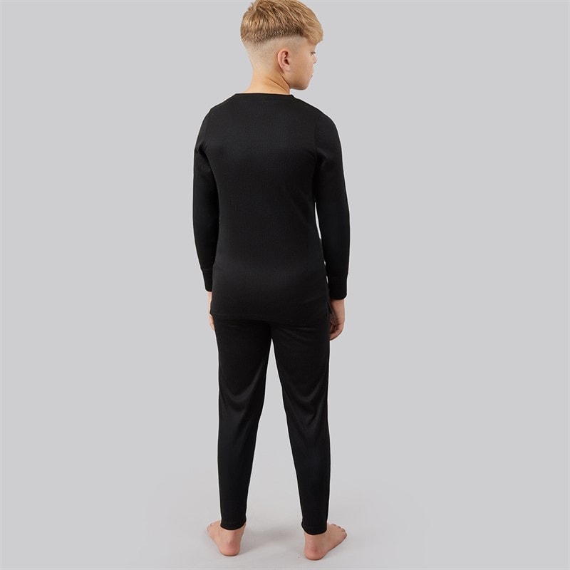 Kangaroo Poo Drenge Baselayer Sort - Billede 2