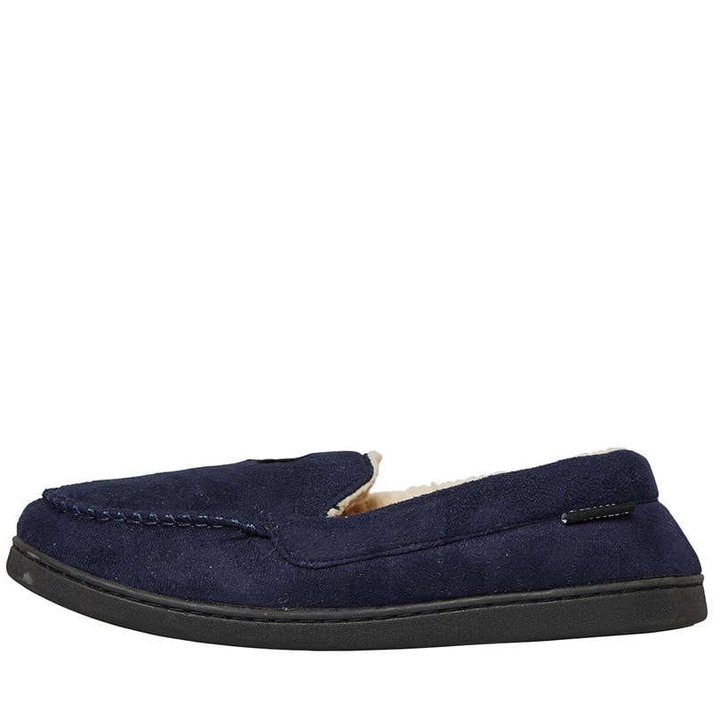 Lyle And Scott Vintage Herre Aspen Mocassin Tøfler Peacoat - Billede 2