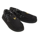 Lyle And Scott Vintage Herre Montague Mocassin-Tøfler Sort/Grå Tjek
