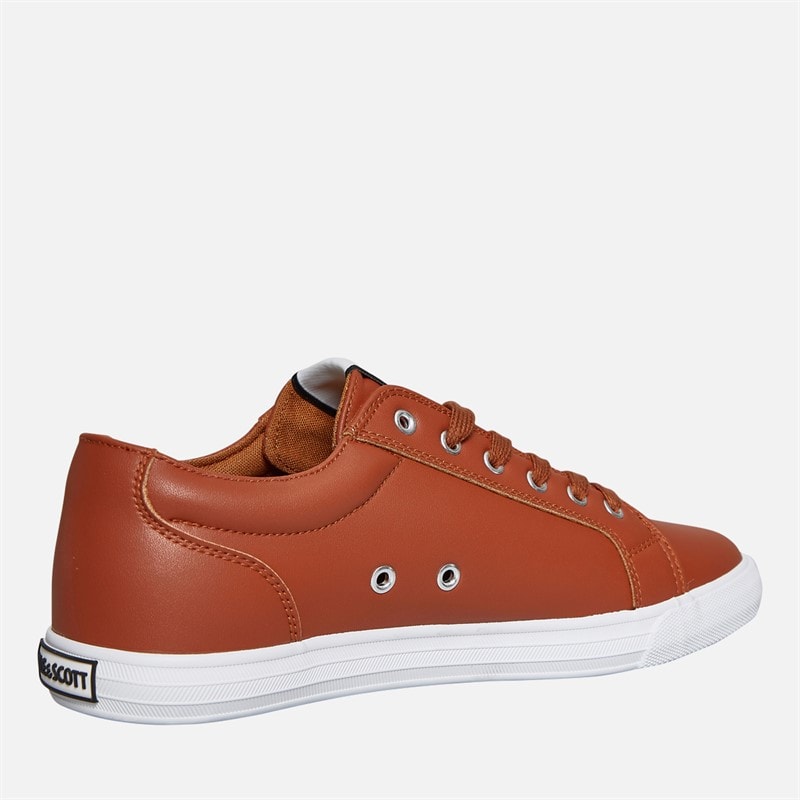 Lyle And Scott Vintage Herre Halket Træningssko Cognac - Billede 5