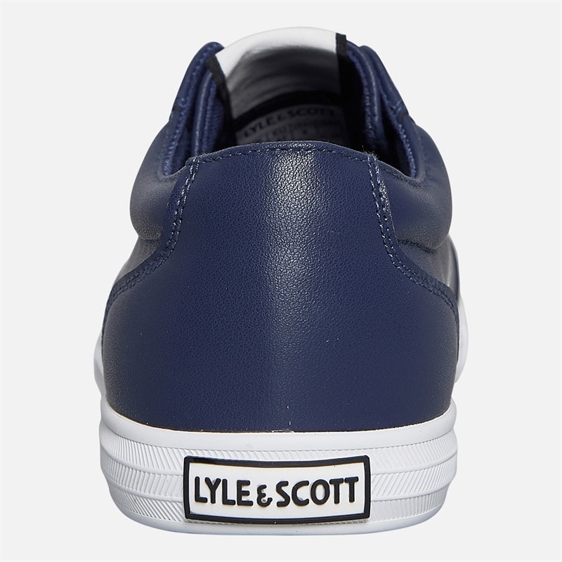 Lyle And Scott Vintage Herre Halket Træningssko Navy - Billede 3