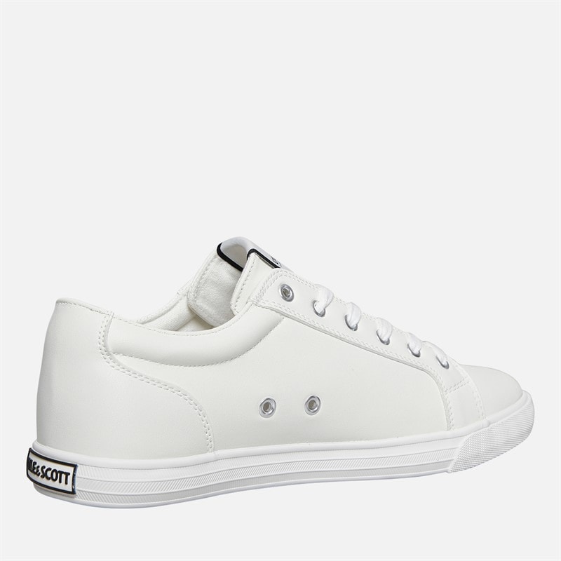 Lyle And Scott Vintage Herre Halket Træningssko Off White - Billede 5