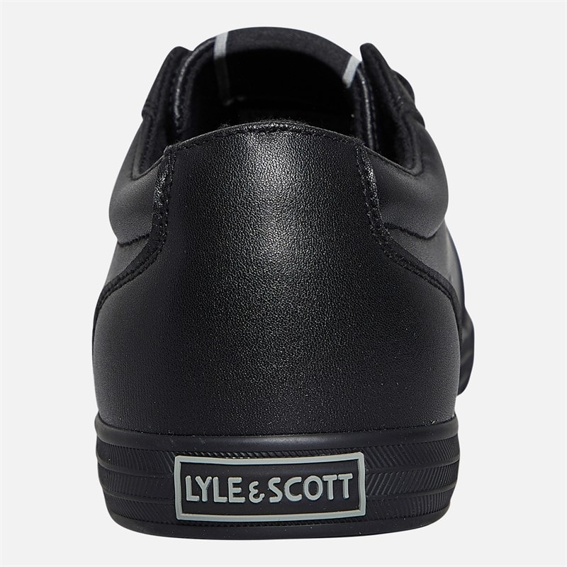 Lyle And Scott Vintage Herre Halket Træningssko Sort - Billede 3