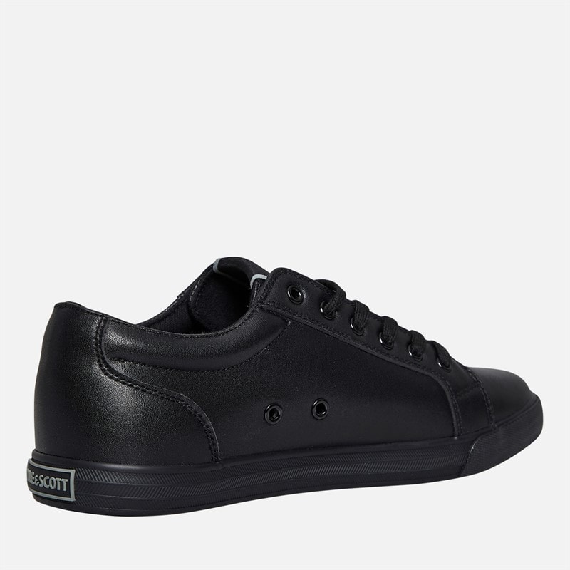 Lyle And Scott Vintage Herre Halket Træningssko Sort - Billede 5