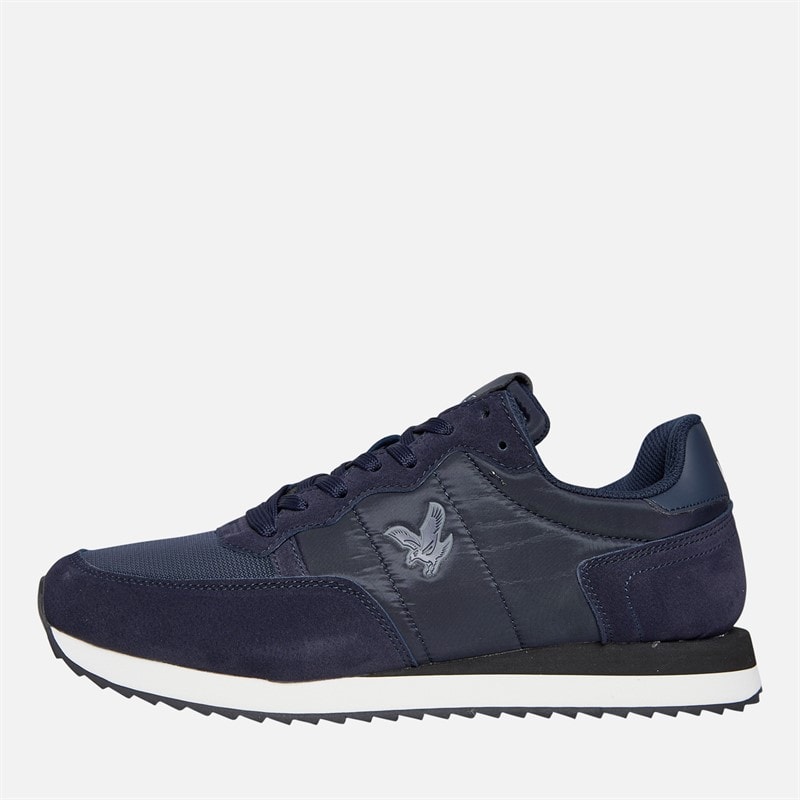 Lyle And Scott Vintage Herre Dyce Træningssko Dark Navy/Blå - Billede 1