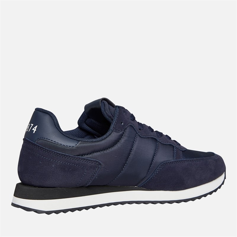 Lyle And Scott Vintage Herre Dyce Træningssko Dark Navy/Blå - Billede 5