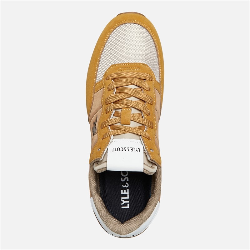 Lyle And Scott Vintage Herre Dyce Træningssko Light Brown - Billede 4