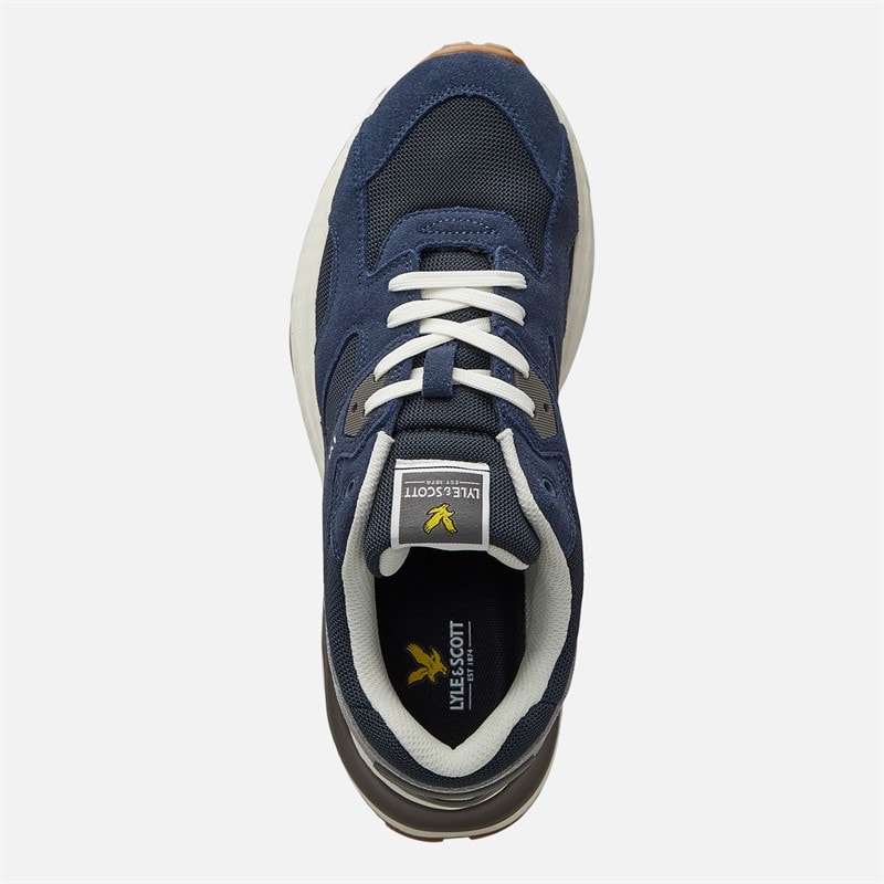 Lyle And Scott Vintage Herre Logan Træningssko Blå - Billede 4