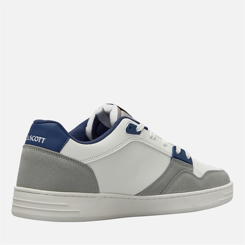 Lyle And Scott Vintage Herre Callum Træningssko White Blue - Billede 5
