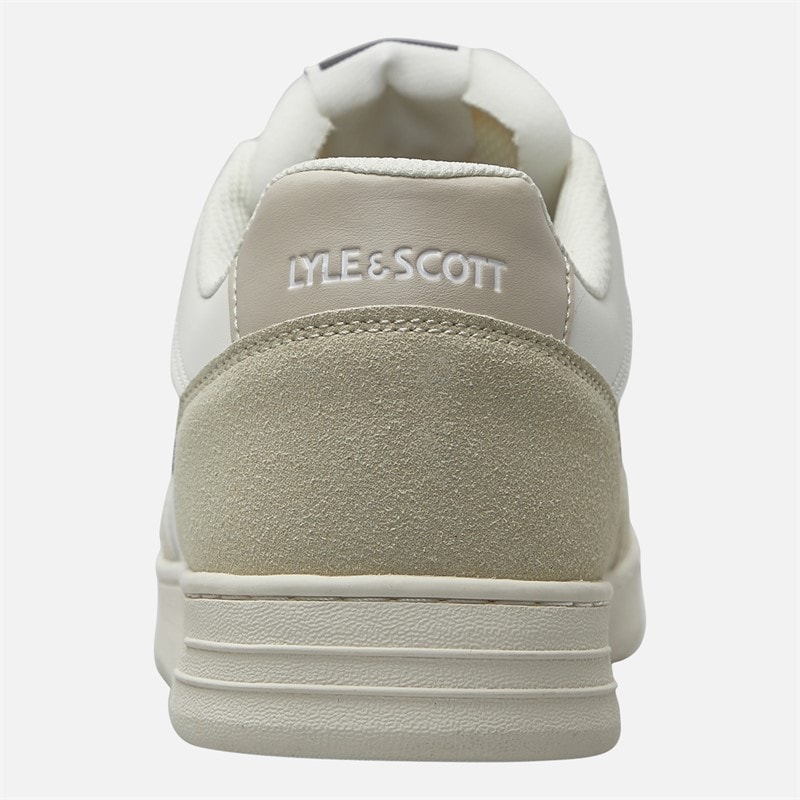 Lyle And Scott Vintage Herre Callum Træningssko White Beige - Billede 3