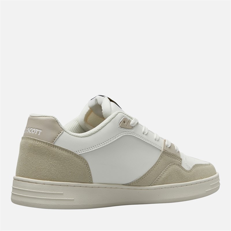 Lyle And Scott Vintage Herre Callum Træningssko White Beige - Billede 5