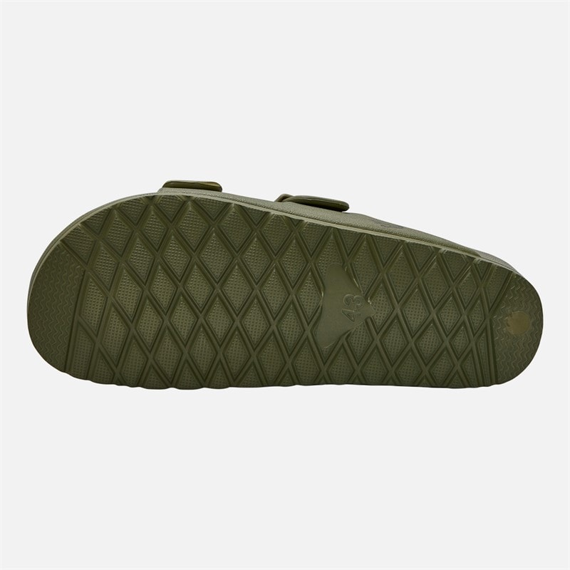 Lyle And Scott Vintage Herre Skye Eva Fodseng Sandaler Military - Billede 3