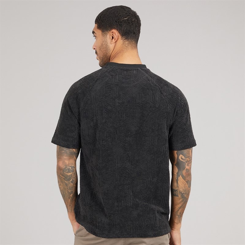 Lyle And Scott Vintage Herre Emblem Frotté T-shirt Z865 Jet Black - Billede 2