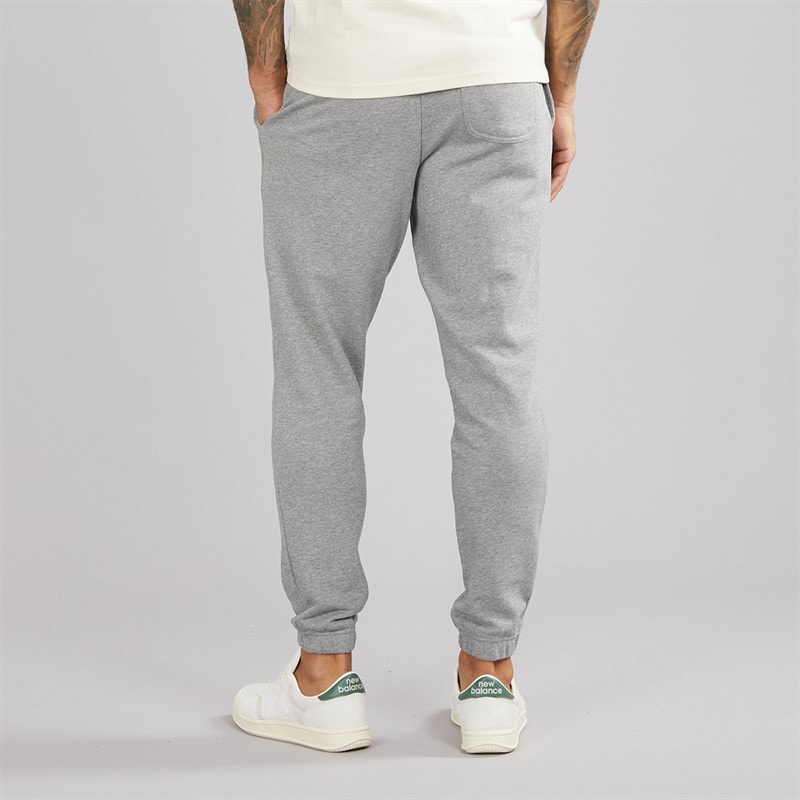Lyle And Scott Vintage Herre Slim Sweat Bukser T28 Mid Grey Marl - Billede 2