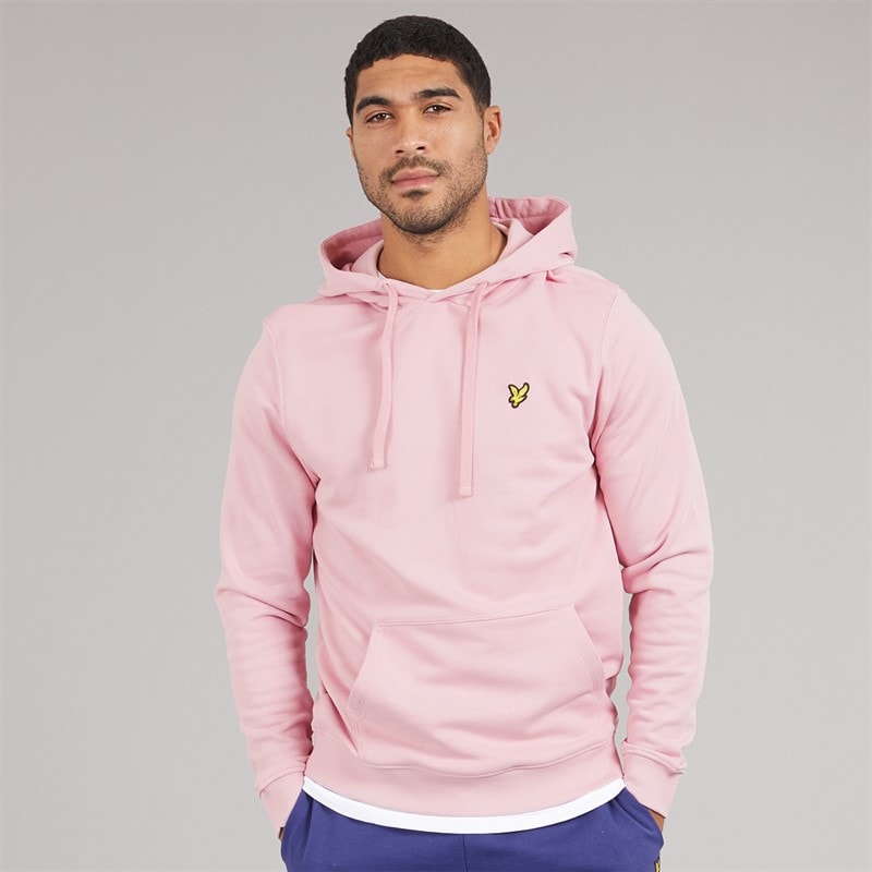 Lyle And Scott Vintage Herre Hoodie X574 Pink Light - Billede 1