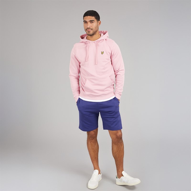 Lyle And Scott Vintage Herre Hoodie X574 Pink Light - Billede 4