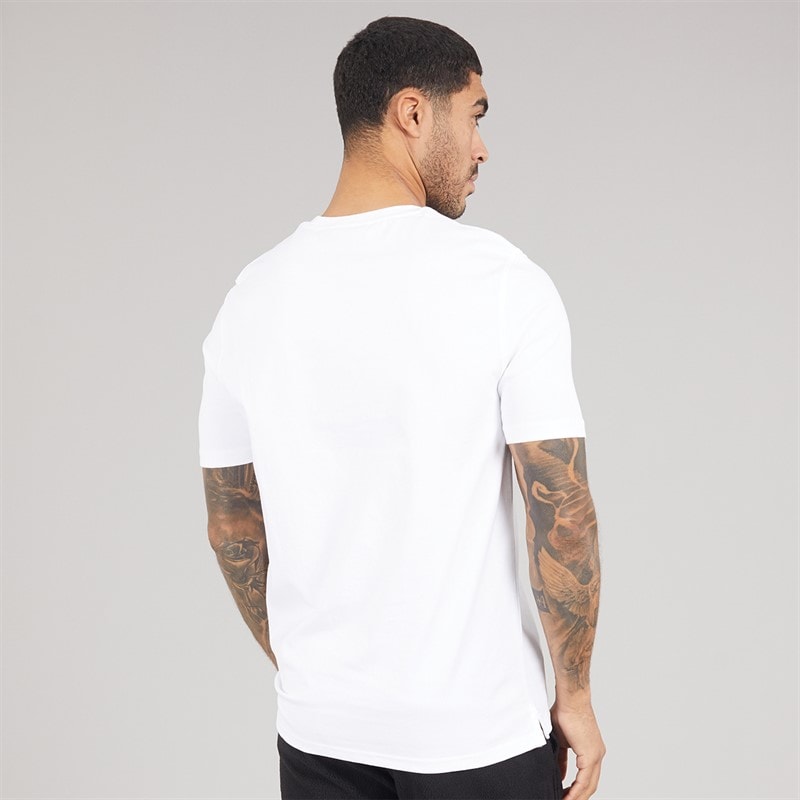 Lyle And Scott Vintage Herre Script T-shirt 626 White - Billede 2