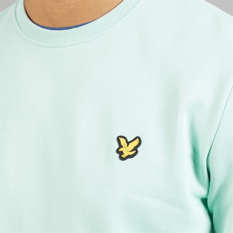 Lyle And Scott Vintage Herre rundhalset sweatshirt Future Blue - Billede 3