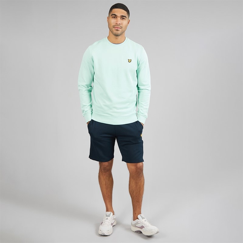Lyle And Scott Vintage Herre rundhalset sweatshirt Future Blue - Billede 4