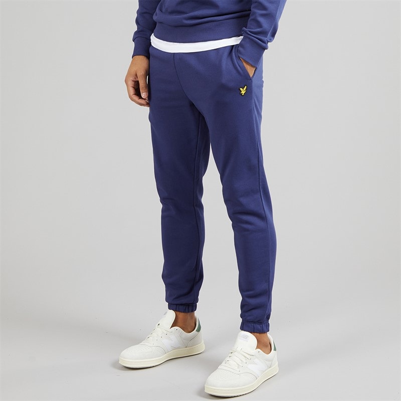 Lyle And Scott Vintage Herre Slim Fit Joggers Deep Indigo