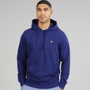 Lyle And Scott Vintage Herre Hoodie Deep Indigo