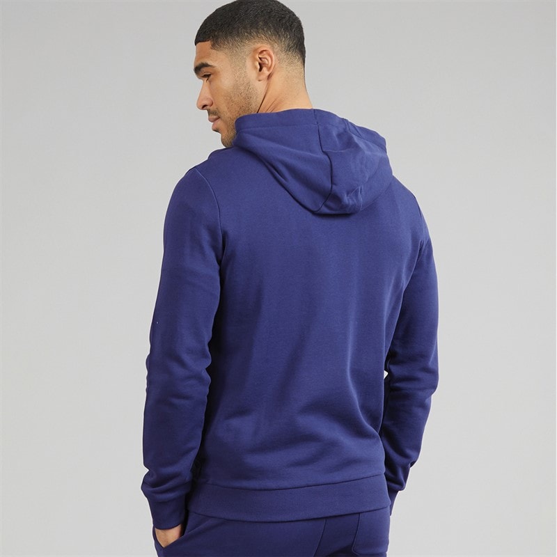Lyle And Scott Vintage Herre lynlås hættetrøje Deep Indigo - Billede 2