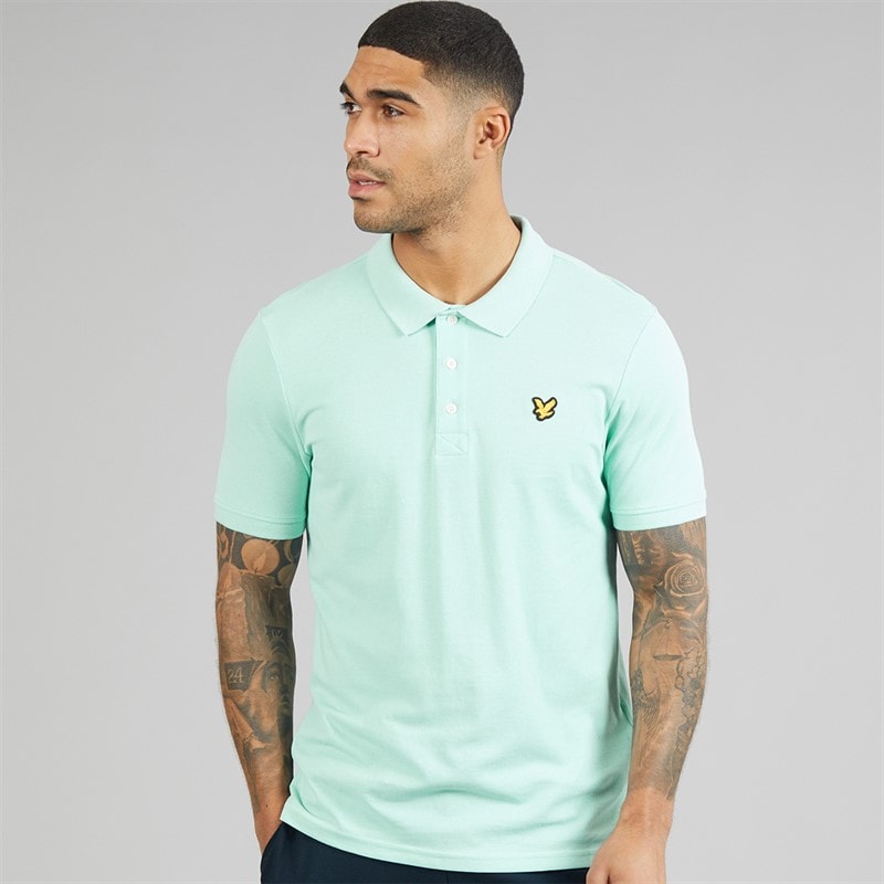 Lyle And Scott Vintage Herre Poloskjorte Future Blue