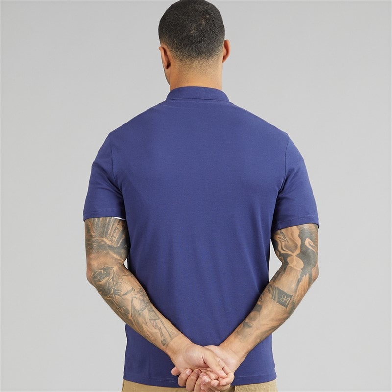 Lyle And Scott Vintage Herre Poloskjorte Deep Indigo - Billede 3