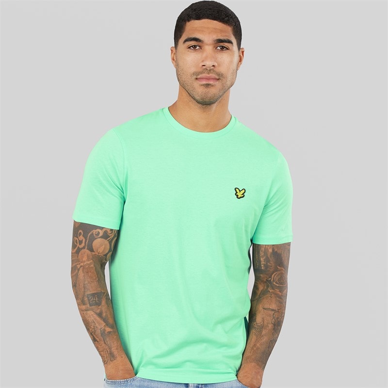 Lyle And Scott Vintage Herre T-shirt Cool Mint